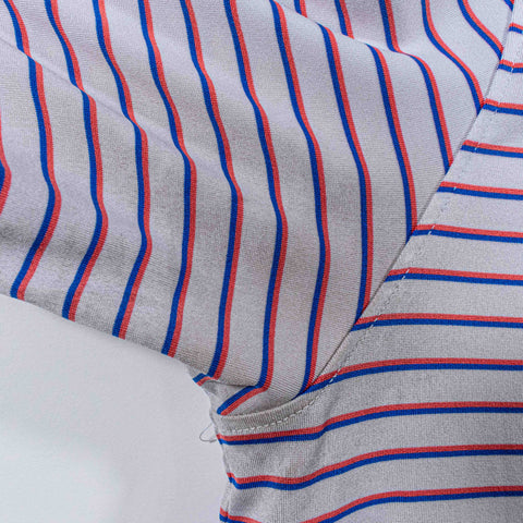 Holderness & Bourne Striped Golf Polo Shirt Tuxedo Park Golf Club