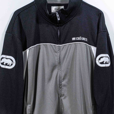 Ecko Unltd Rhino Logo Zip Up Track Jacket