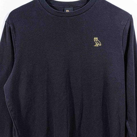 OVO Octobers Very Own Owl Logo Long Sleeve T-Shirt