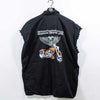 Daytona Biketoberfest Biker Rally Cutoff Denim Shirt 2006