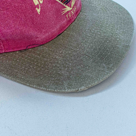 South Padre Island Texas Snapback Hat Sun Faded