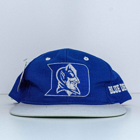 Duke Blue Devils Snapback Hat Logo 7 Competitor Blockhead