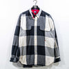 Tommy Hilfiger Plaid Flannel Button Don Shirt Crest