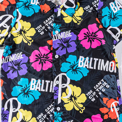 Baltimore Orioles MLB City Connect Hawaiian Shirt Giveaway