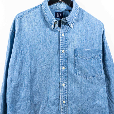 GAP Denim Button Down Shirt