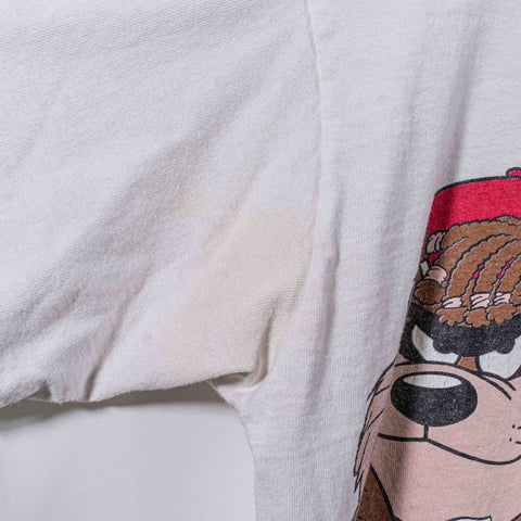 Looney Tunes Bugs Bunny Taz Hip Hop T-Shirt 1992