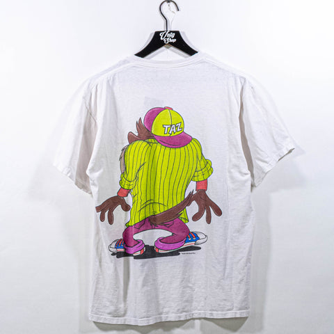 Looney Tunes Taz Double Sided Hip Hop T-Shirt 1995