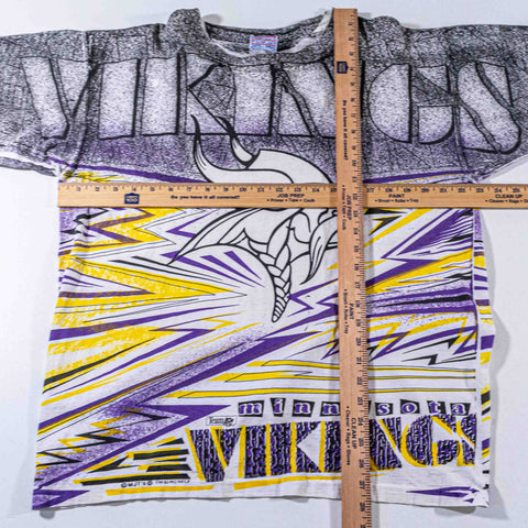 Minnesota Vikings NFL AOP T-Shirt America's Favorites  1992