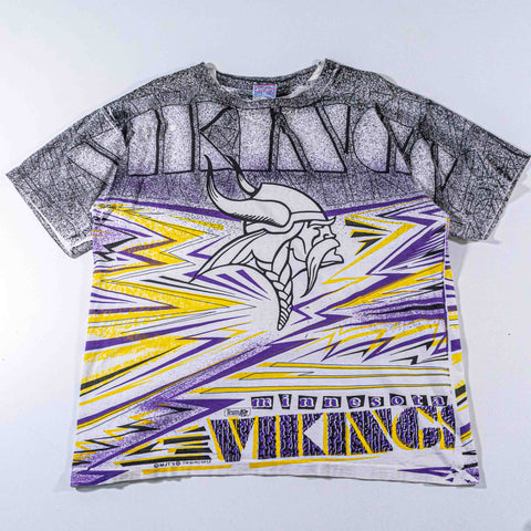 Minnesota Vikings NFL AOP T-Shirt America's Favorites  1992