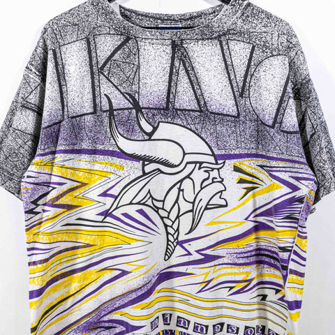 Minnesota Vikings NFL AOP T-Shirt America's Favorites  1992