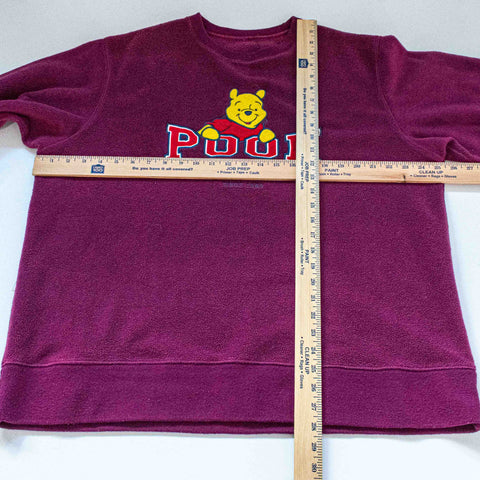 Winnie The Pooh Bear of Distinction Fleece Pullover Sweatshirt Disney