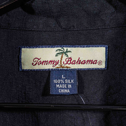 Tommy Bahama Silk Hawaiian Shirt Big Daddy Chairman of The Board Marlin