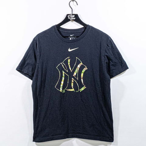 New York Yankees Nike Center Swoosh Camo Logo T-Shirt MLB