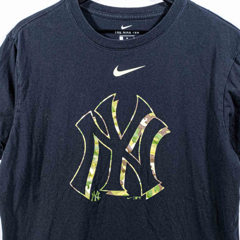 New York Yankees Nike Center Swoosh Camo Logo T-Shirt MLB