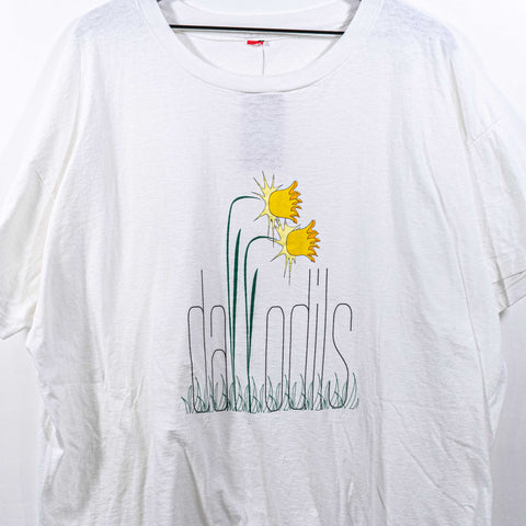 Daffodils Flower Art T-Shirt Hanes