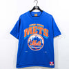 New York Mets MLB Big Logo T-Shirt Nutmeg Mills