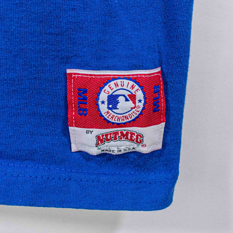 New York Mets MLB Big Logo T-Shirt Nutmeg Mills