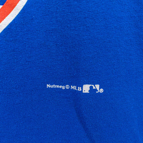 New York Mets MLB Big Logo T-Shirt Nutmeg Mills