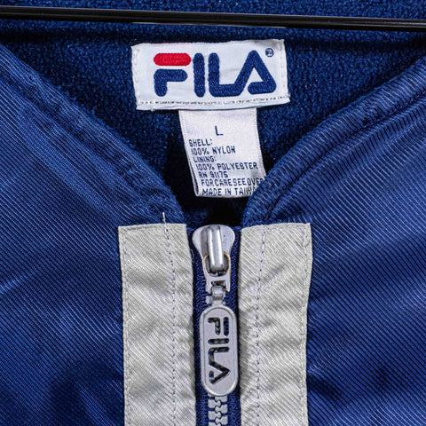 Fila Full Zip Reflective Nylon Vest Logo