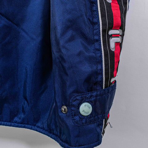 Fila Full Zip Reflective Nylon Vest Logo