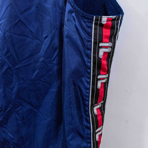 Fila Full Zip Reflective Nylon Vest Logo