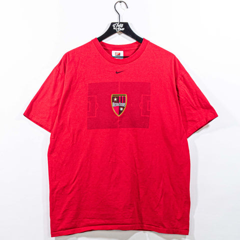 New York New Jersey MetroStars Nike Center Swoosh T-Shirt Soccer Field