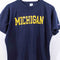 University of Michigan Wolverines Champion T-Shirt Single Stitch Made in USA
