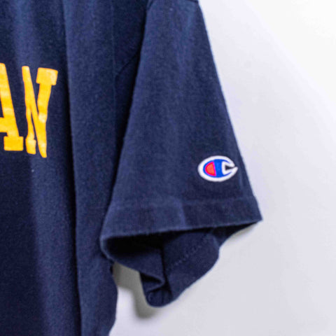 University of Michigan Wolverines Champion T-Shirt Single Stitch Made in USA