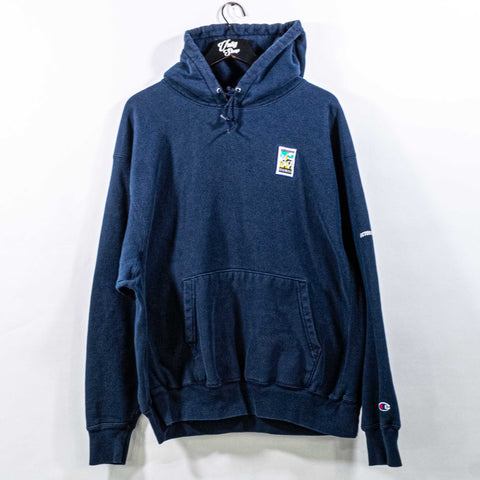 Champion Reverse Weave Hoodie Sweatshirt 2004 LaSalle Bank Chicago Marathon