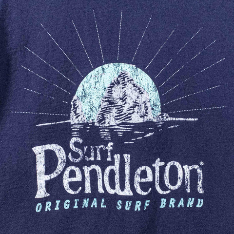 Surf Pendleton Original Surf Brand Hoodie Sweatshirt Made in USA