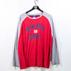 New York Giants NFL Football Raglan T-Shirt Reebok Long Sleeve