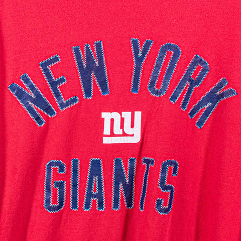 New York Giants NFL Football Raglan T-Shirt Reebok Long Sleeve