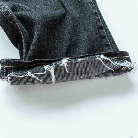 Levis 527 Low BootCut Distressed Jeans
