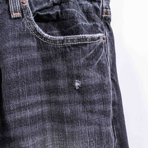 Levis 527 Low BootCut Distressed Jeans