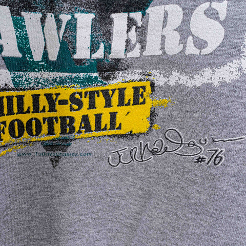 Philly Style Football Broad Street Brawlers Sweatshirt John Welbourn