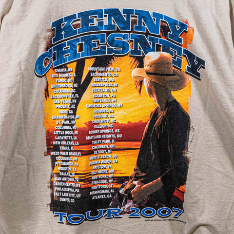 Kenny Chesney Flip Flop Summer 2007 Tour T-Shirt