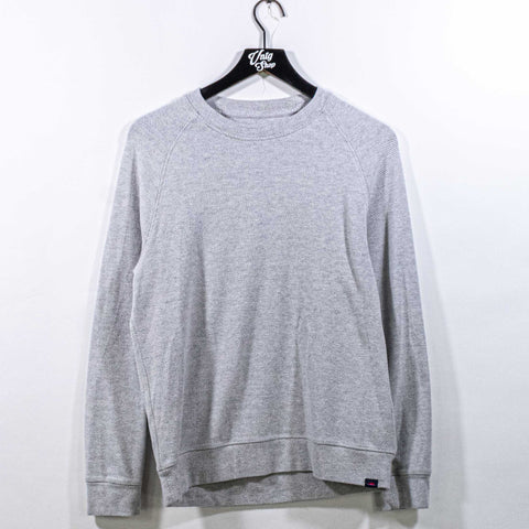 Faherty Striped Raglan Sweatshirt Crewneck