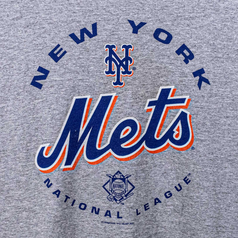 New York Mets MLB Baseball Logo T-Shirt Long Sleeve