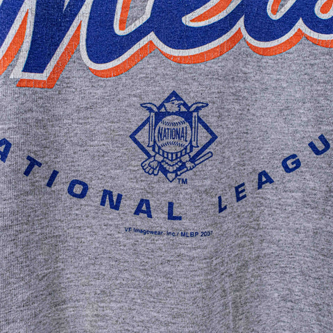 New York Mets MLB Baseball Logo T-Shirt Long Sleeve