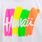 Hawaii Multicolor Neon Surf T-Shirt Single Stitch Made in USA