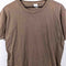 Union Underwear Co. Blank Brown Army T-Shirt Single Stitch