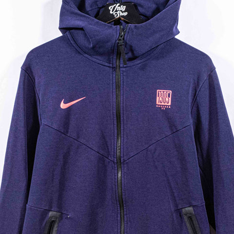 Chelsea FC Nike NSW Tech Pack Zip Up Hoodie Sweatshirt Blokecore Premier League