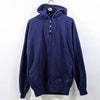 Russell Athletic High Cotton Henley Hoodie Sweatshirt Made in USA Blank