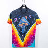 Liquid Blue Mushroom Space Tie Dye T-Shirt