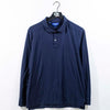 ETON Diamond Jacquard Long Sleeve Polo Shirt