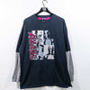 Makaveli Branded Tupac Longsleeve Layered T-Shirt Hip Hop Rap