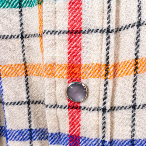 Pendleton High Grade Western Wear Plaid Wool Pearl Snap Shirt