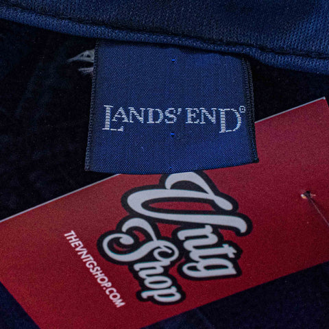 Lands End Fleece Baseball Cap Hat Made in USA
