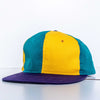 Youngan Colorblock Pinwheel Snapback Hat