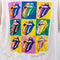 The Rolling Stones Steel Wheels North American Tour 1989 T-Shirt Andy Warhol Thrashed